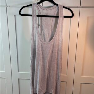 Eileen Fisher Racerback Linen Tank/Tee Size M